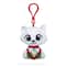 Elf Pets® Plushee Pals® Mini Clip-On, Arctic Fox